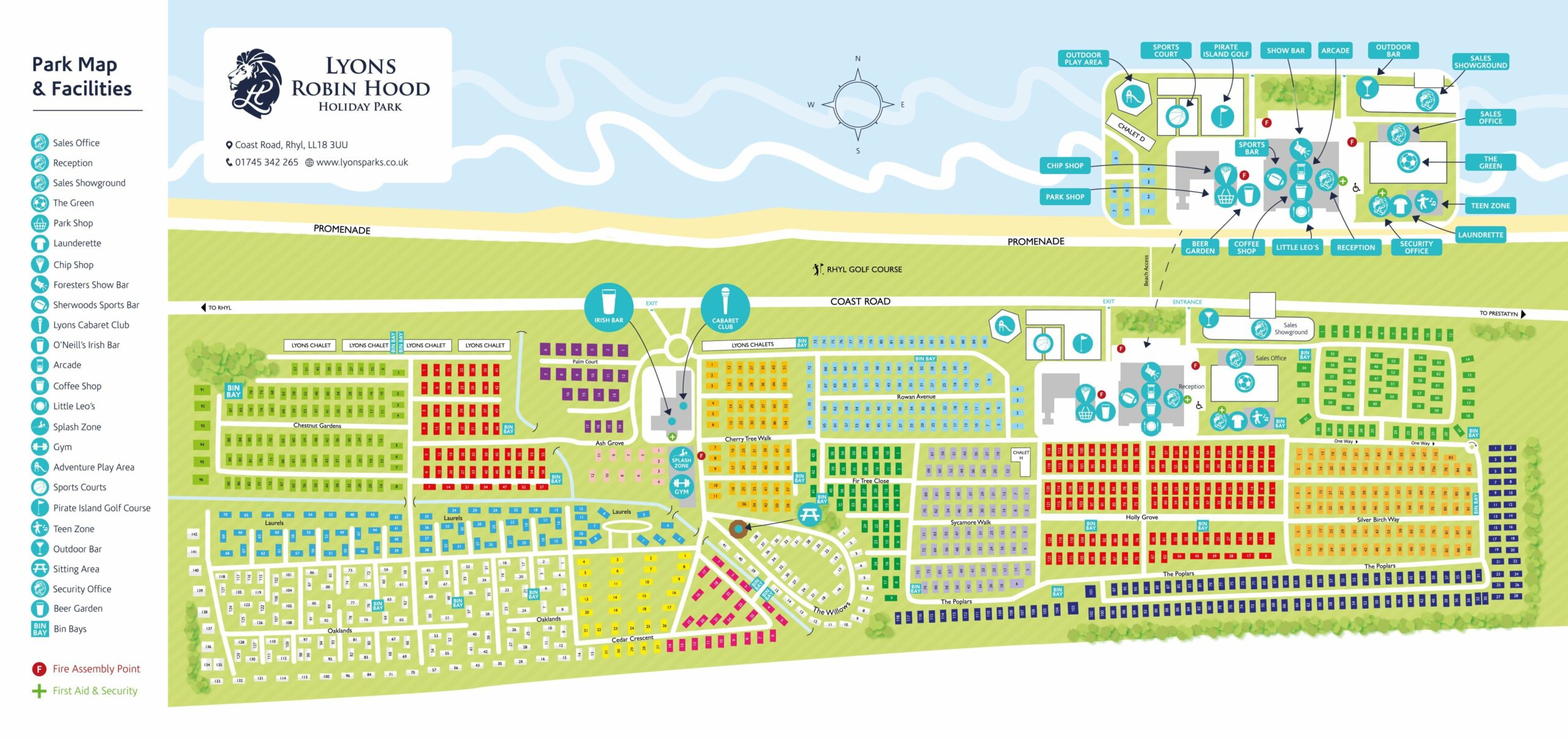 Lyons Robin Hood Lyons Holiday Parks   Lyons Robin Hood Map 2022 3 Scaled 