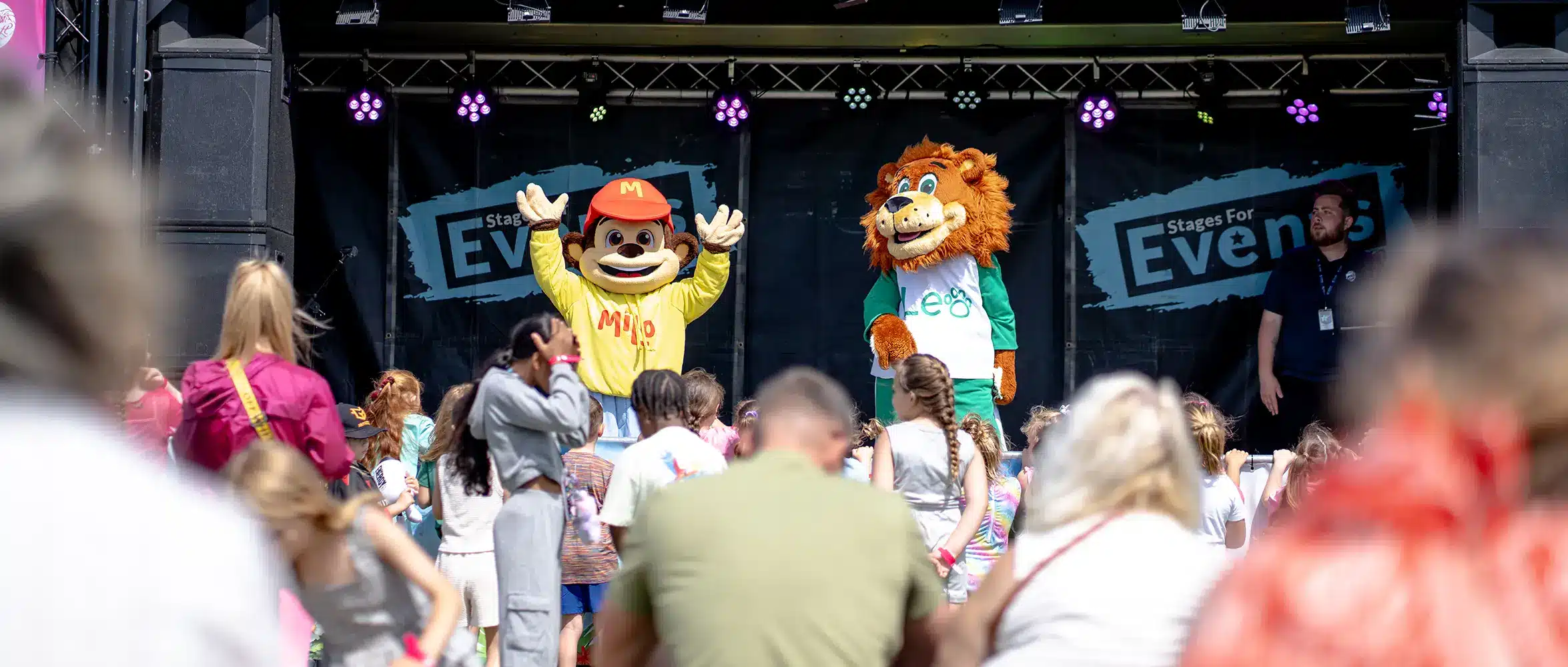 Party in the park family event at Lyons Robin Hood Holiday Park
