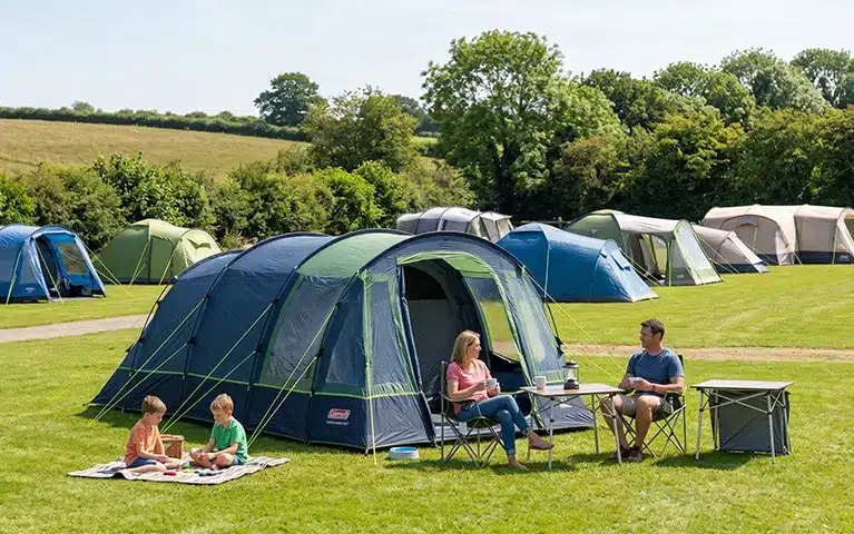 Touring & camping sites along the North Wales coast with Lyons