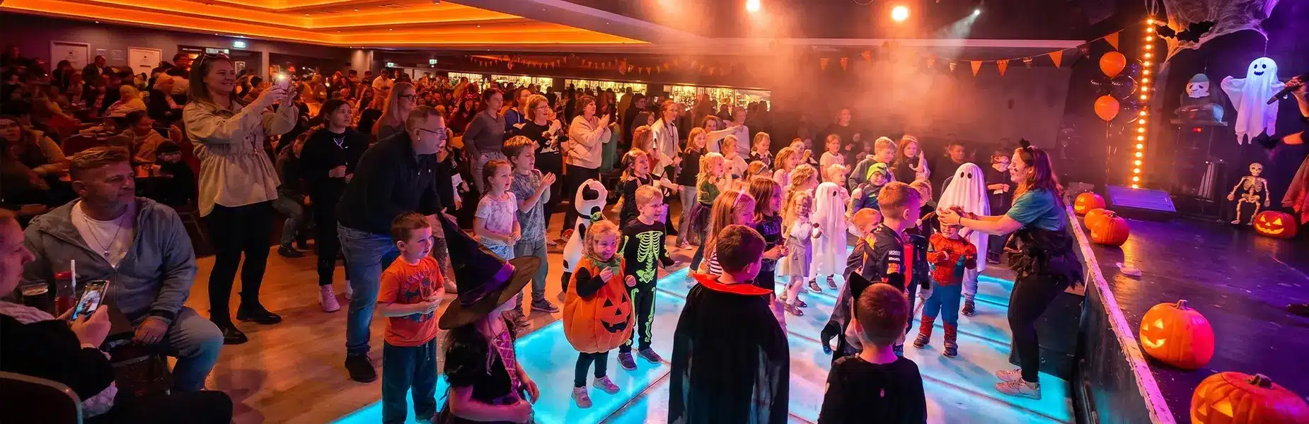 Halloween caravan breaks at Lyons Holiday Parks half term breaks