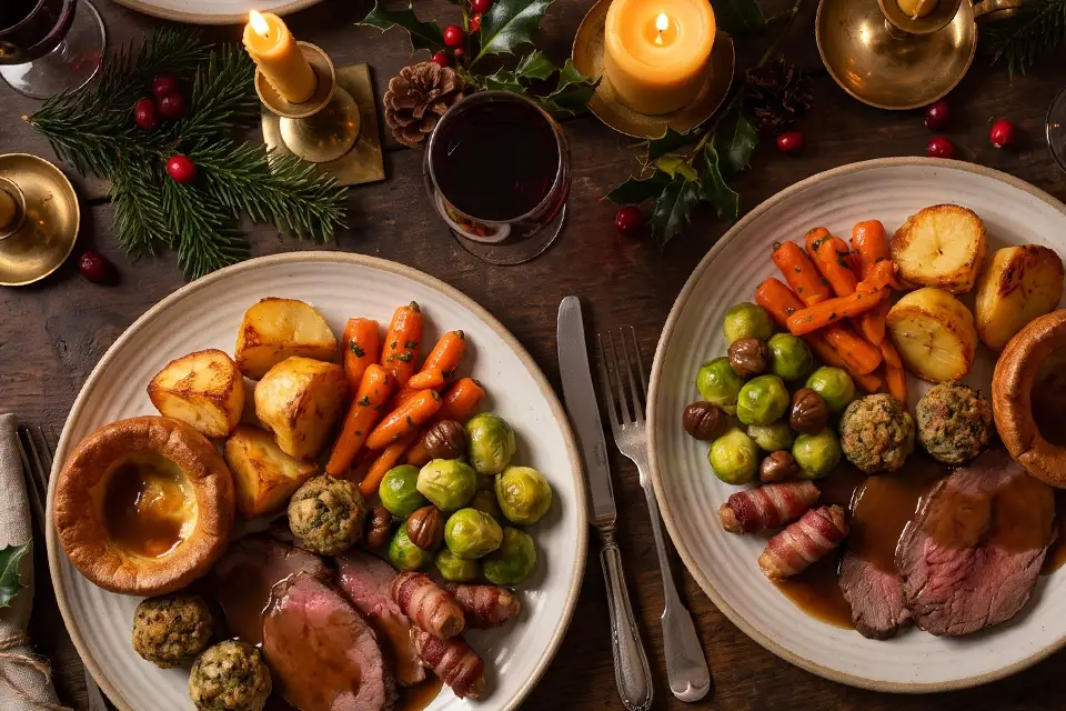 Christmas dinner at Lyons Autograph Restaurants