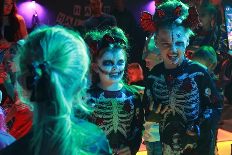 October half term Halloween caravan holidays along the North Wales coast