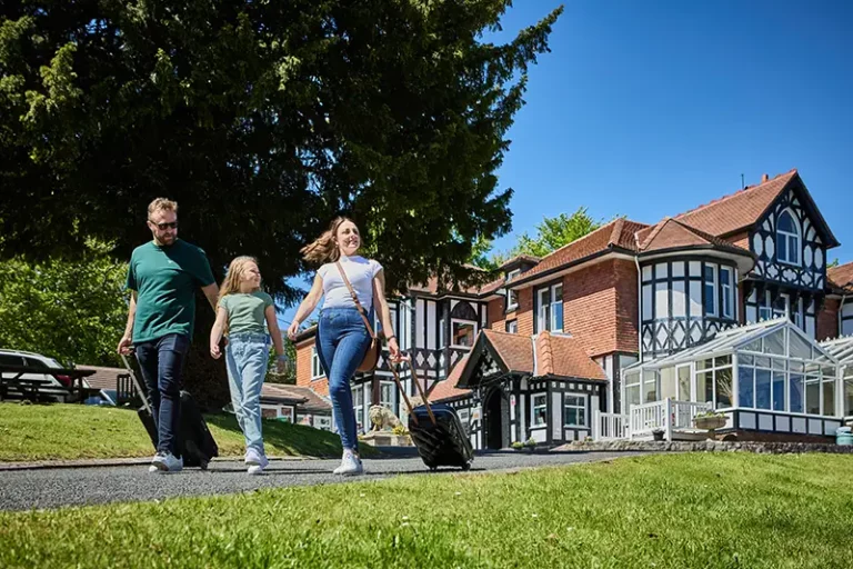 UK Holidays in Countryside Hotels at Woodlands Hall in North Wales