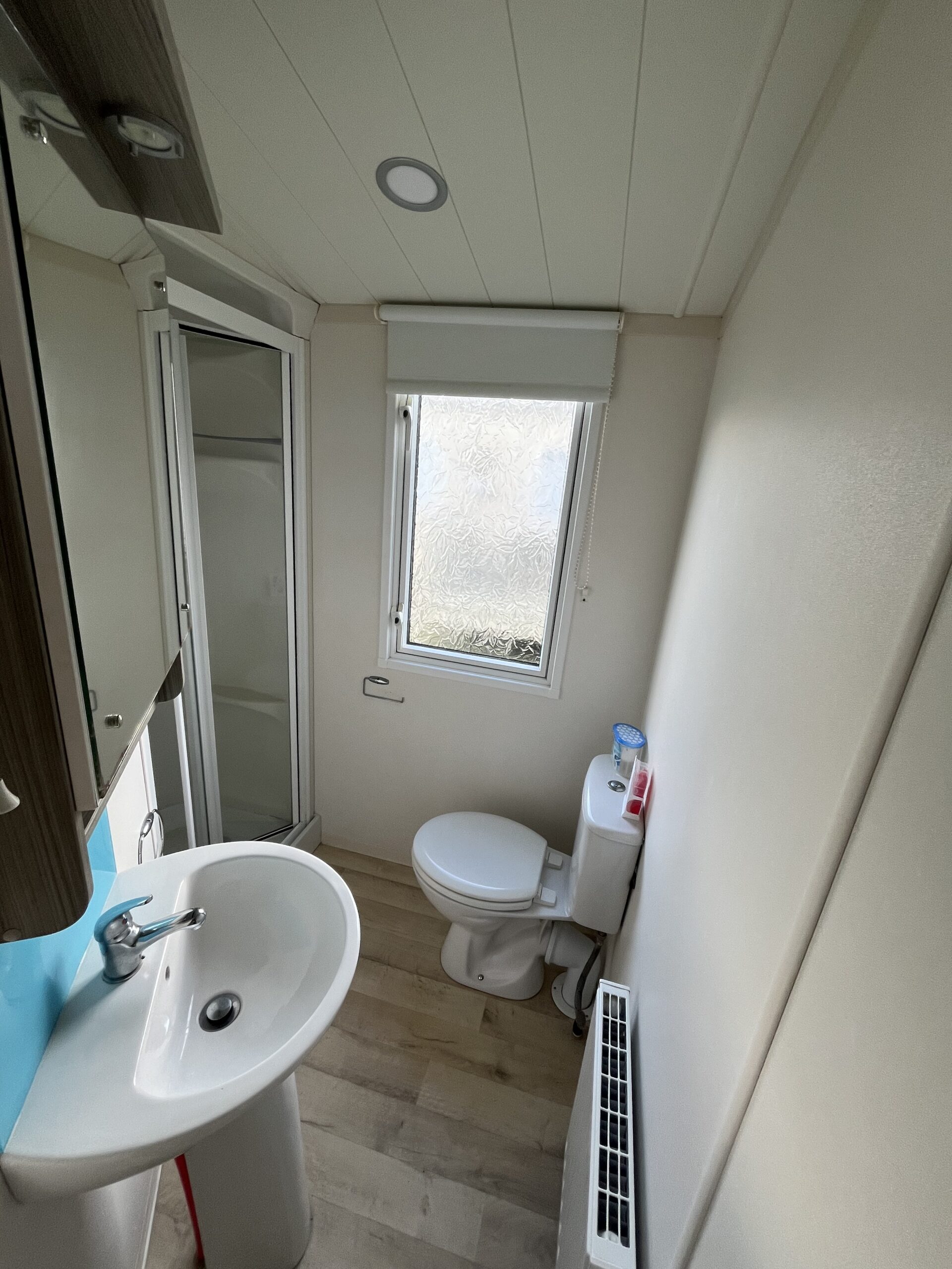 Bathroom area of the Soleil swift